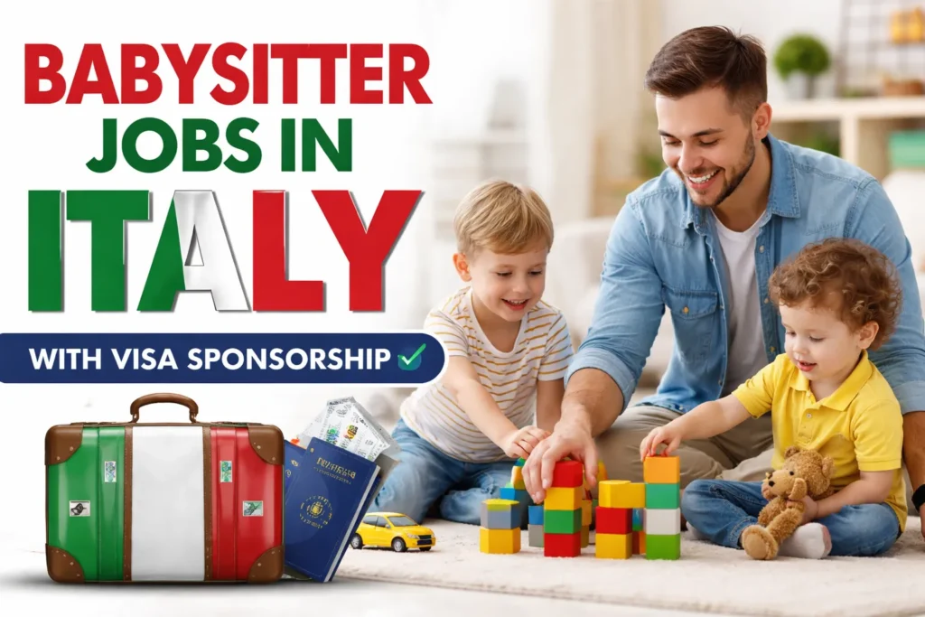 Babysitter Jobs in Italy with Visa Sponsorship 2026