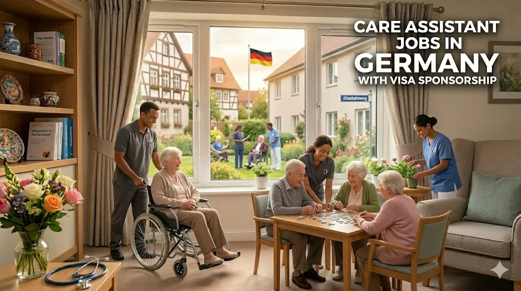 Care Assistant Jobs in Germany with Visa Sponsorship.