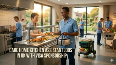 Care Home Kitchen Assistant Jobs in UK with Visa Sponsorship 2026