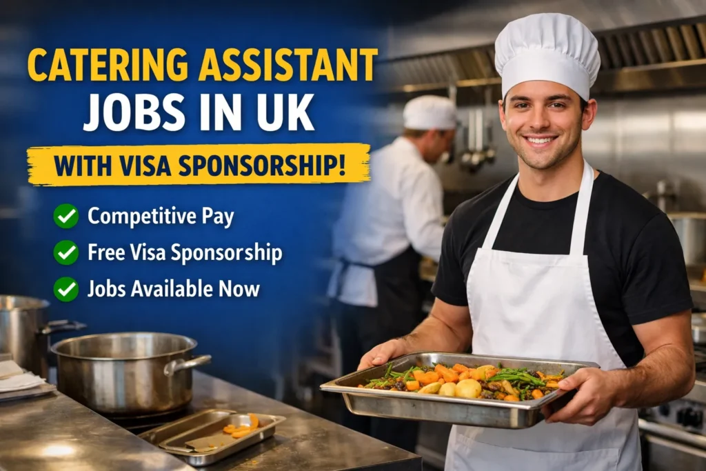 Catering Assistant Jobs in UK with Visa Sponsorship 2026