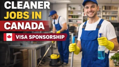 Cleaner Jobs in Canada with Visa Sponsorship