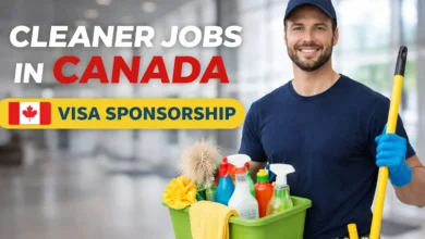 Cleaner Jobs in Canada with Visa Sponsorship