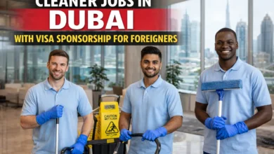 Cleaner Jobs in Dubai with Visa Sponsorship for Foreigners