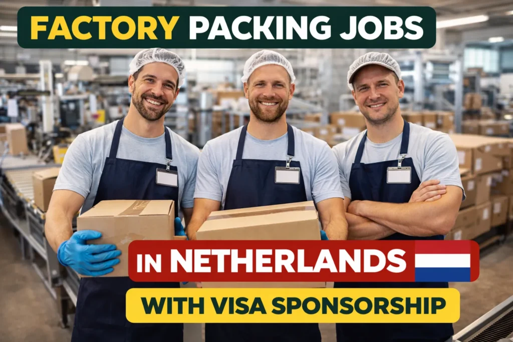 Factory Packing Jobs in Netherlands with Visa Sponsorship 2026
