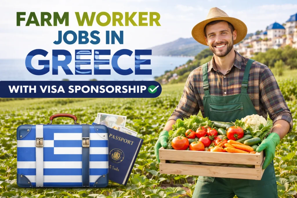 Farm Worker Jobs in Greece with Visa Sponsorship 2026