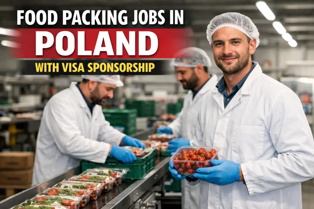 Food Packing Jobs in Poland with Visa Sponsorship 2026