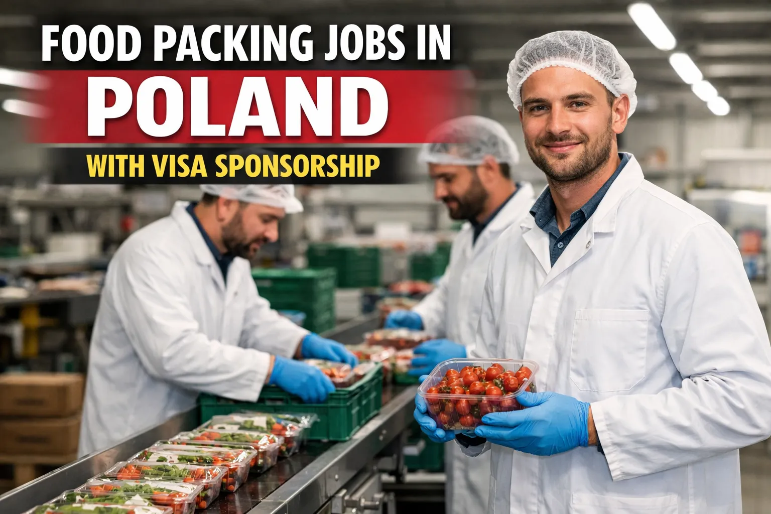 Food Packing Jobs in Poland with Visa Sponsorship