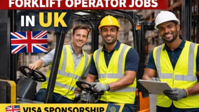 Forklift Operator Jobs in UK with Visa Sponsorship
