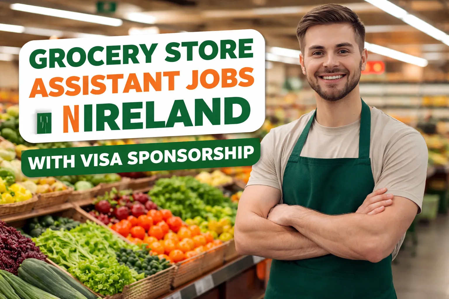 Grocery Store Assistant Jobs in Ireland with Visa Sponsorship