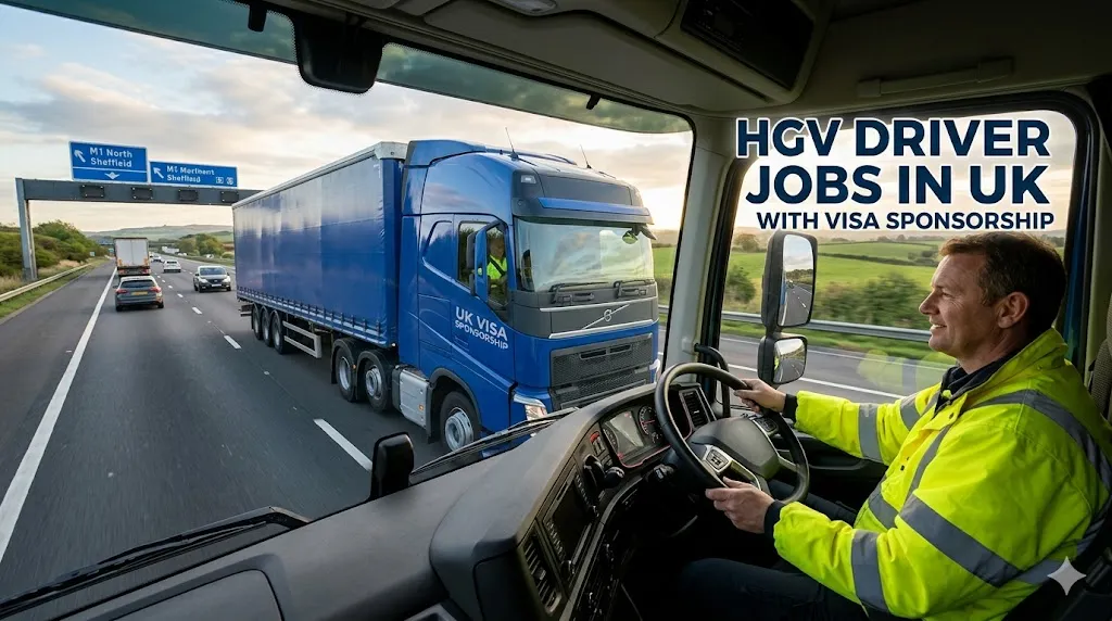HGV Driver Jobs in UK with Visa Sponsorship