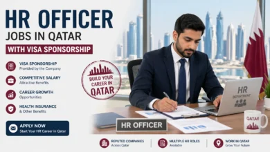 HR Officer Jobs in Qatar with Visa Sponsorship