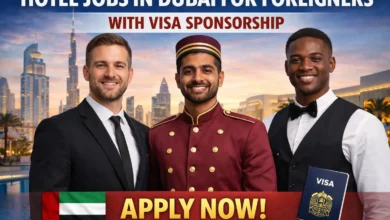 Hotel Jobs in Dubai for Foreigners with Visa Sponsorship 2026