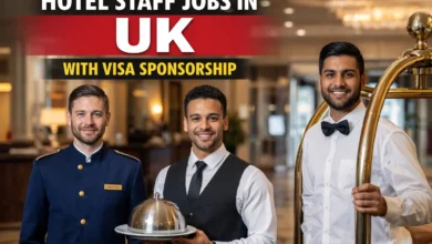 Hotel Staff Jobs in UK with Visa Sponsorship
