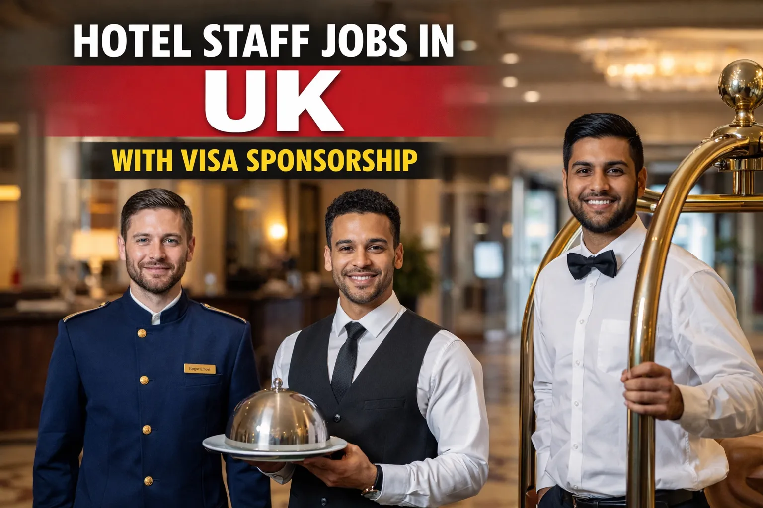 Hotel Staff Jobs in UK with Visa Sponsorship