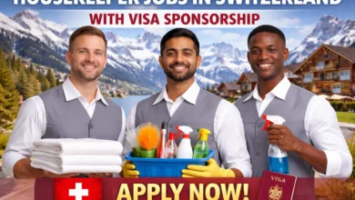 Housekeeper Jobs in Switzerland with Visa Sponsorship 2026