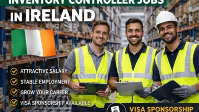 Inventory Controller Jobs in Ireland with Visa Sponsorship
