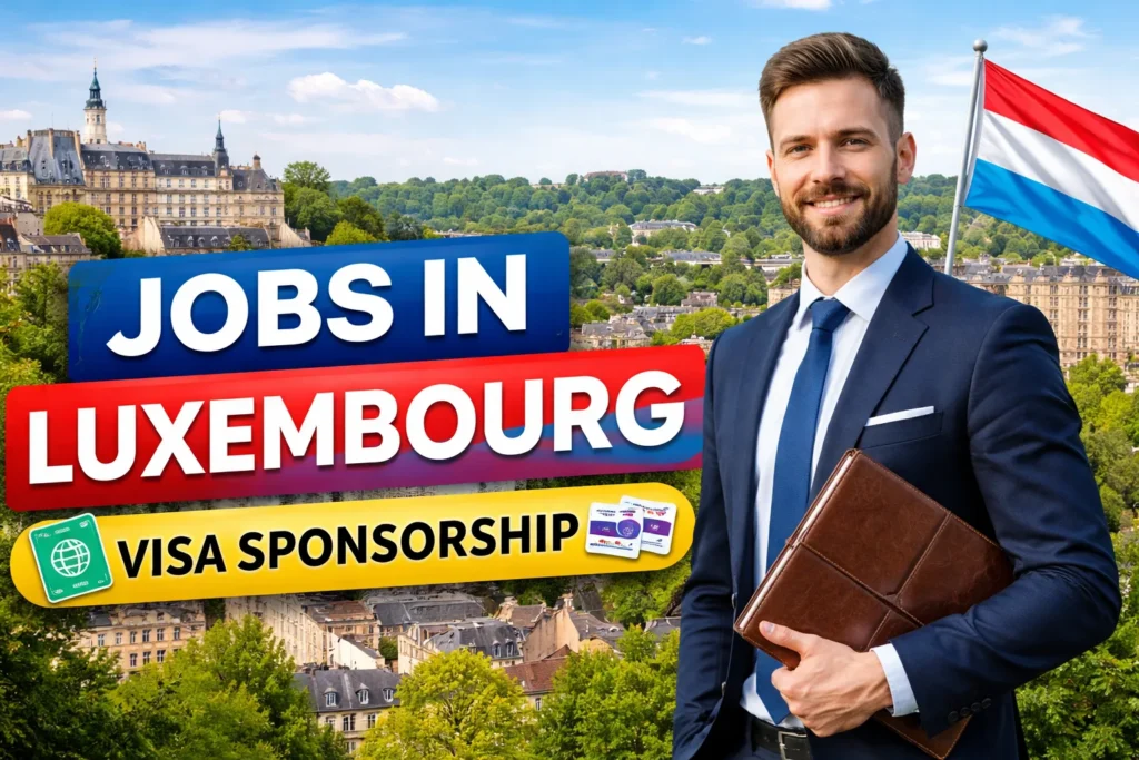 Jobs in Luxembourg with Visa Sponsorship 2026