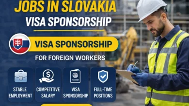 Jobs in Slovakia with Visa Sponsorship for Foreign Workers