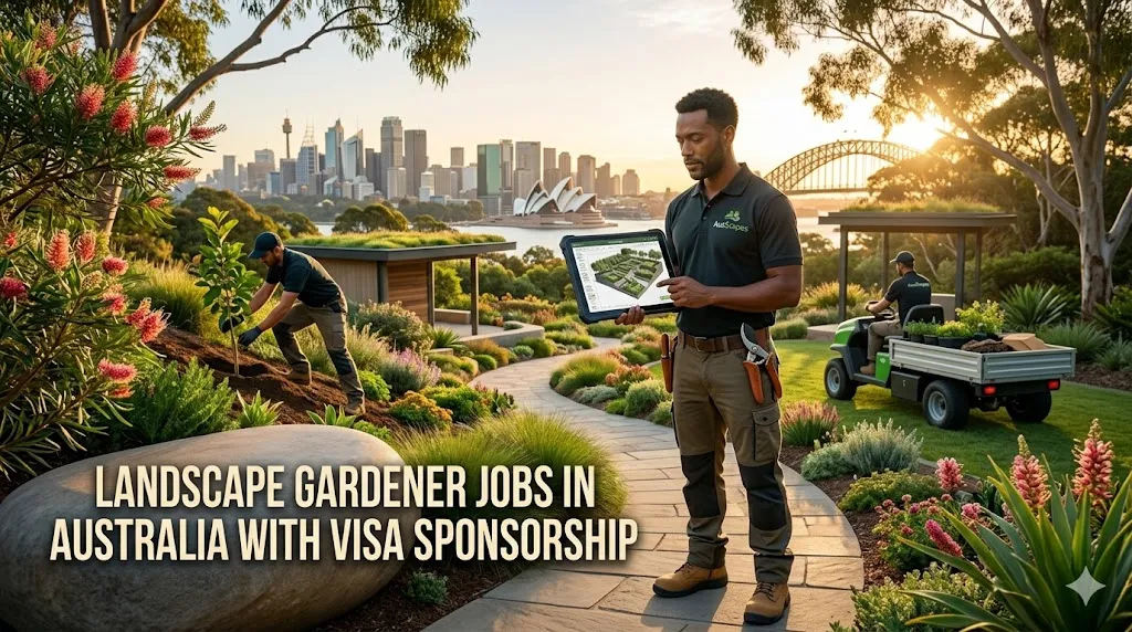 Landscape Gardener Jobs in Australia with Visa Sponsorship 2026