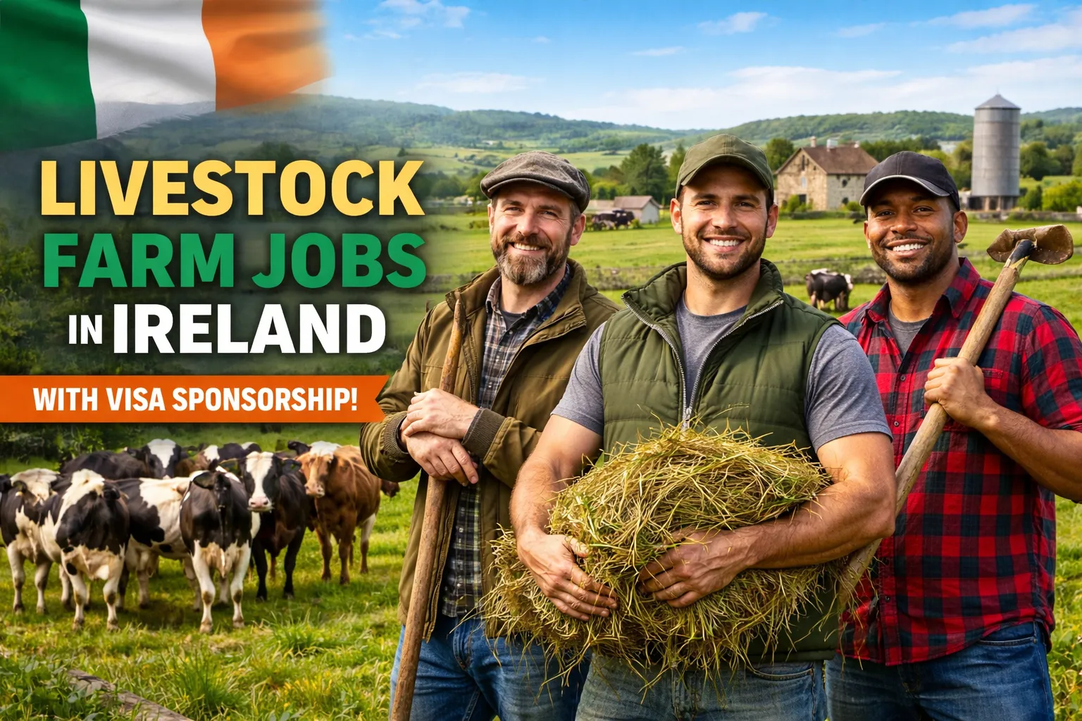 Livestock Farm Jobs in Ireland with Visa Sponsorship