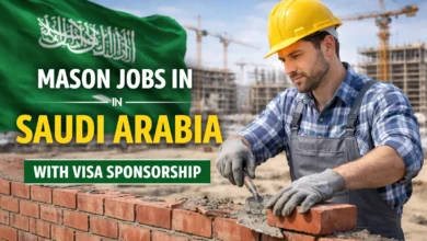 Mason Jobs in Saudi Arabia with Visa Sponsorship 2026