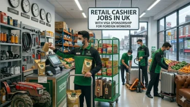 Retail Cashier Jobs in UK with Visa Sponsorship 2026