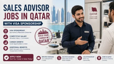 Sales Advisor Jobs in Qatar with Visa Sponsorship