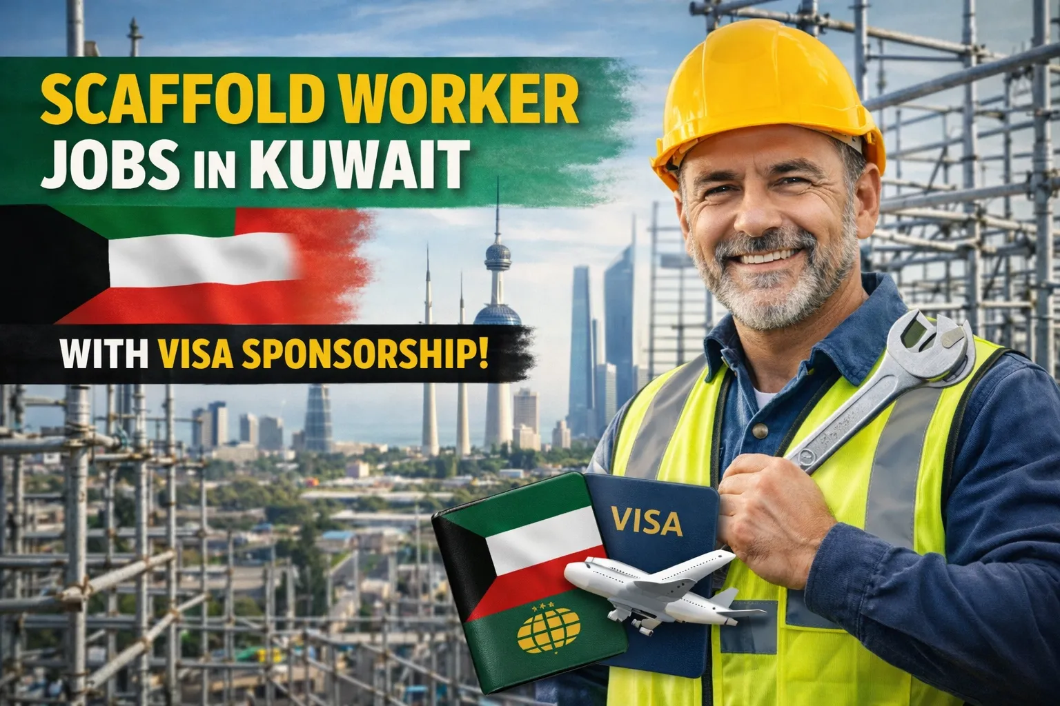 Scaffold Worker Jobs in Kuwait with Visa Sponsorship 2026