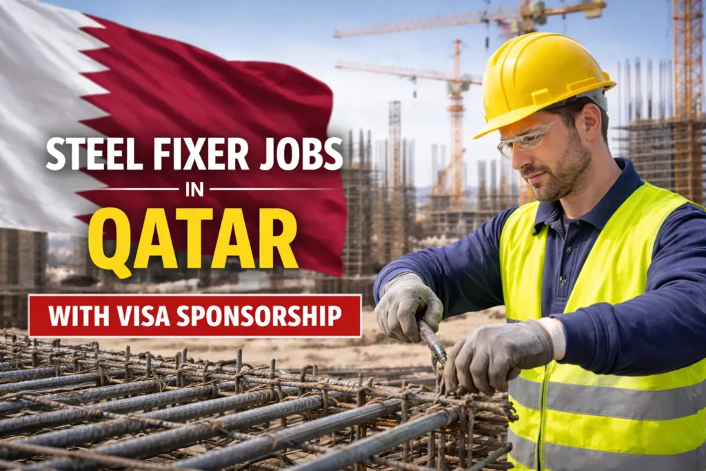 Steel Fixer Jobs in Qatar with Visa Sponsorship 2026
