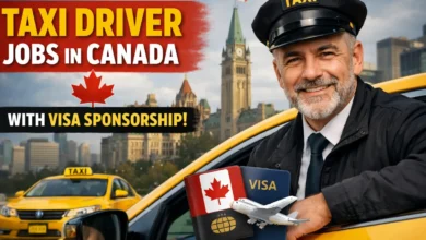 Taxi Driver Jobs in Canada with Visa Sponsorship 2026