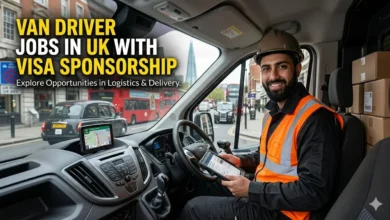Van Driver Jobs in UK with Visa Sponsorship