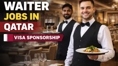 Waiter Jobs in Qatar with Visa Sponsorship