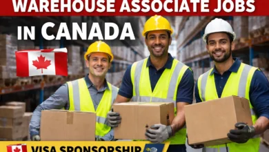 Warehouse Associate Jobs in Canada with Visa Sponsorship