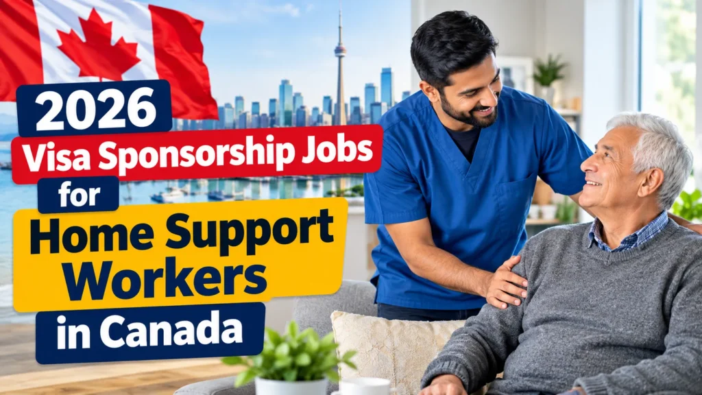 Home Support Workers Jobs in Canada Visa Sponsorship 2026