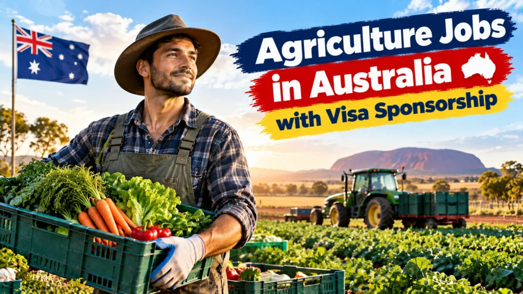 Agriculture Jobs in Australia with Visa Sponsorship .