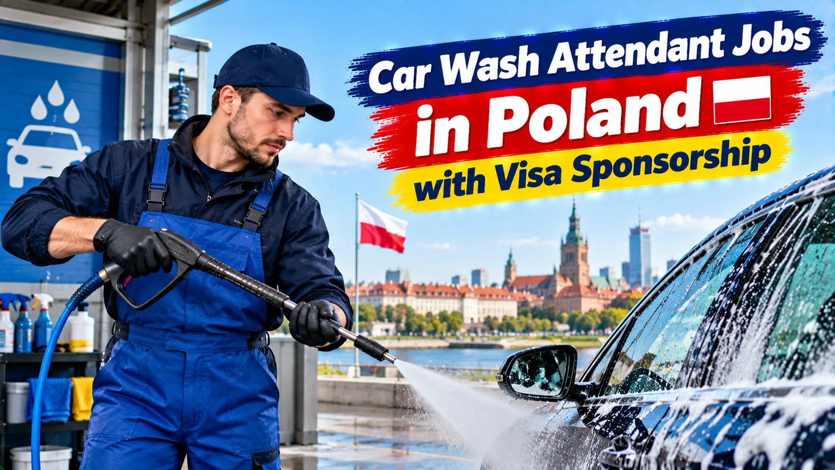 Car Wash Attendant Jobs in Poland with Visa Sponsorship