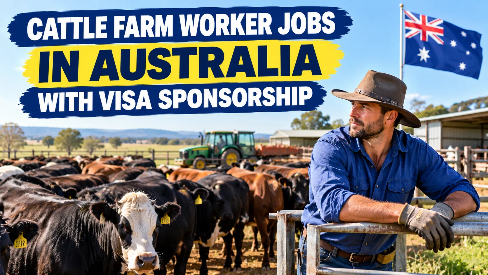 Cattle Farm Worker Jobs in Australia with Visa Sponsorship