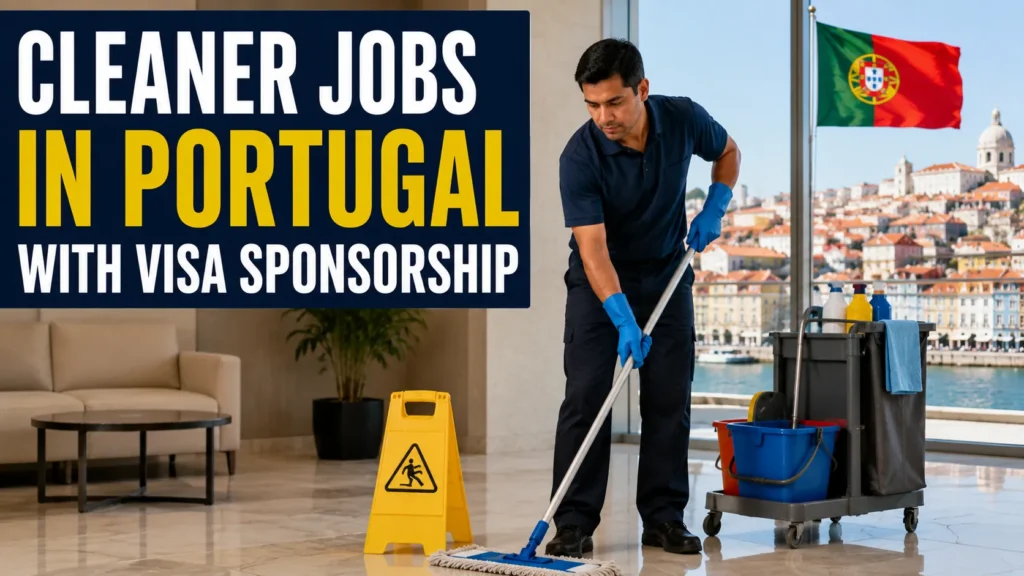 Cleaner Jobs in Portugal with Visa Sponsorship 2026