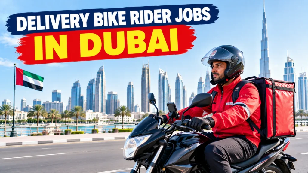 Delivery Bike Rider Jobs in Dubai