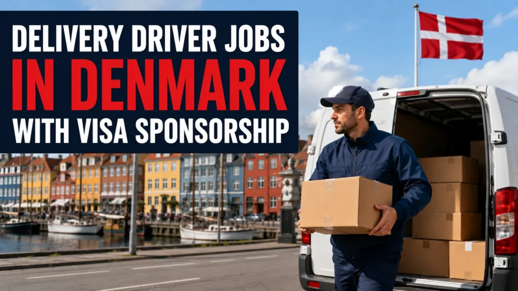 Delivery Driver Jobs in Denmark with Visa Sponsorship 2026
