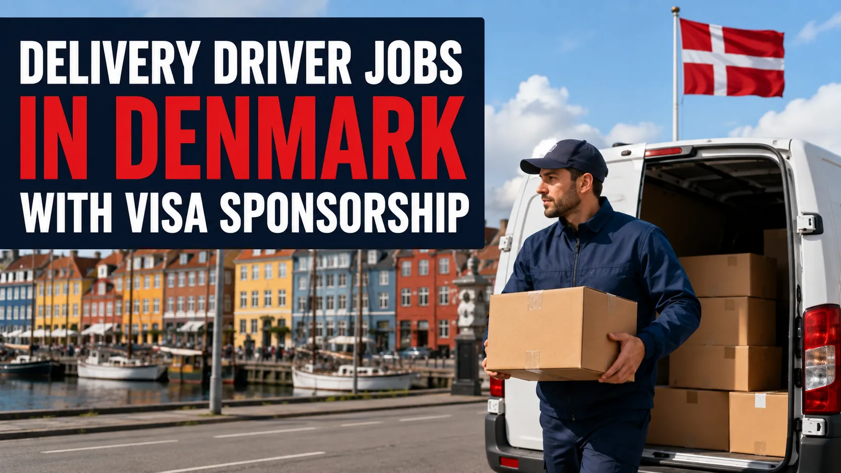 Delivery Driver Jobs in Denmark with Visa Sponsorship