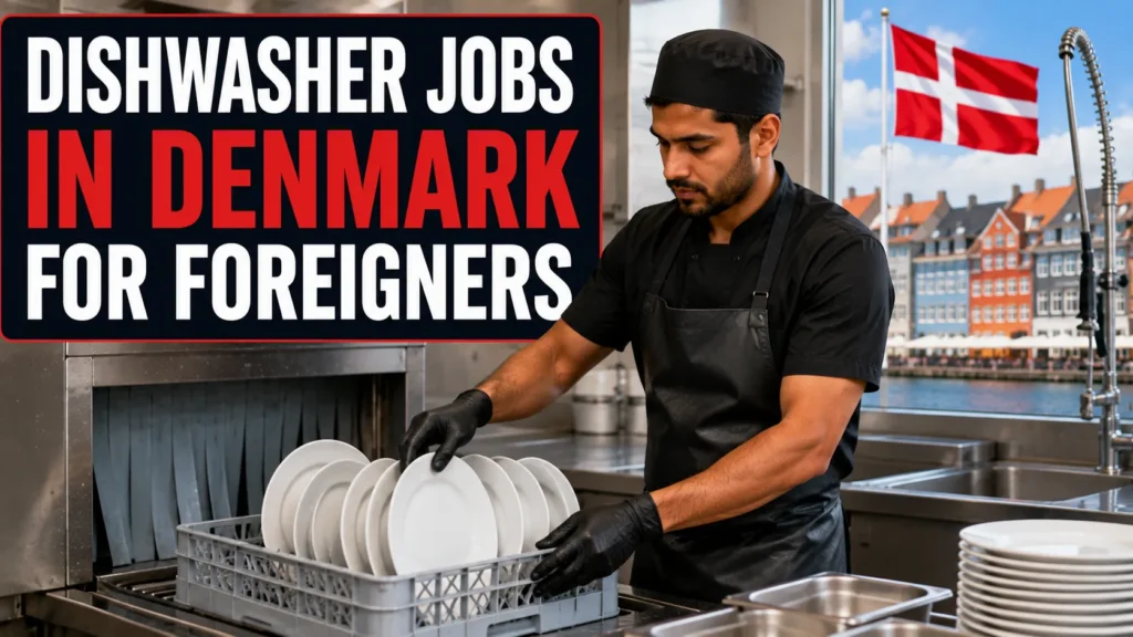 Dishwasher Jobs in Denmark for Foreigners 2026