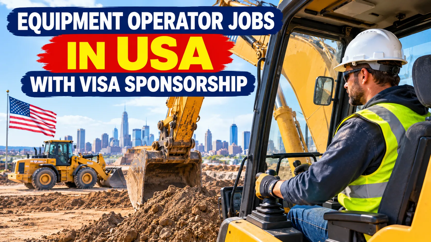 Equipment Operator Jobs in USA with Visa Sponsorship