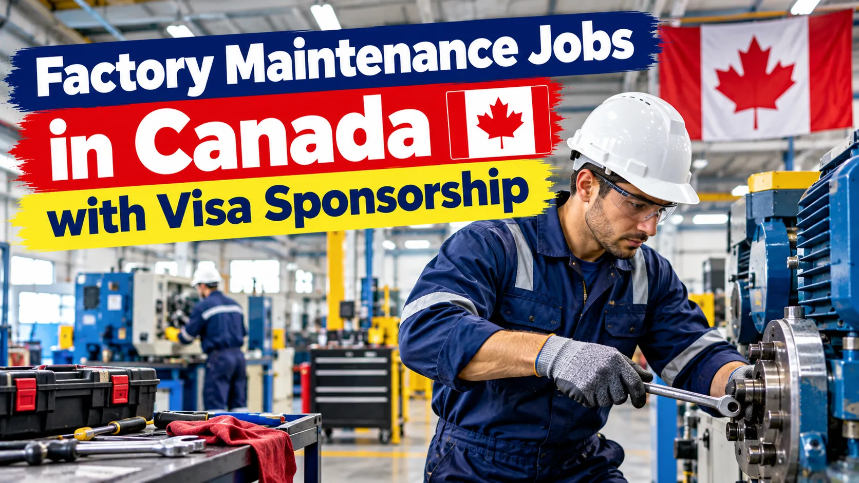 Factory Maintenance Jobs in Canada with Visa Sponsorship