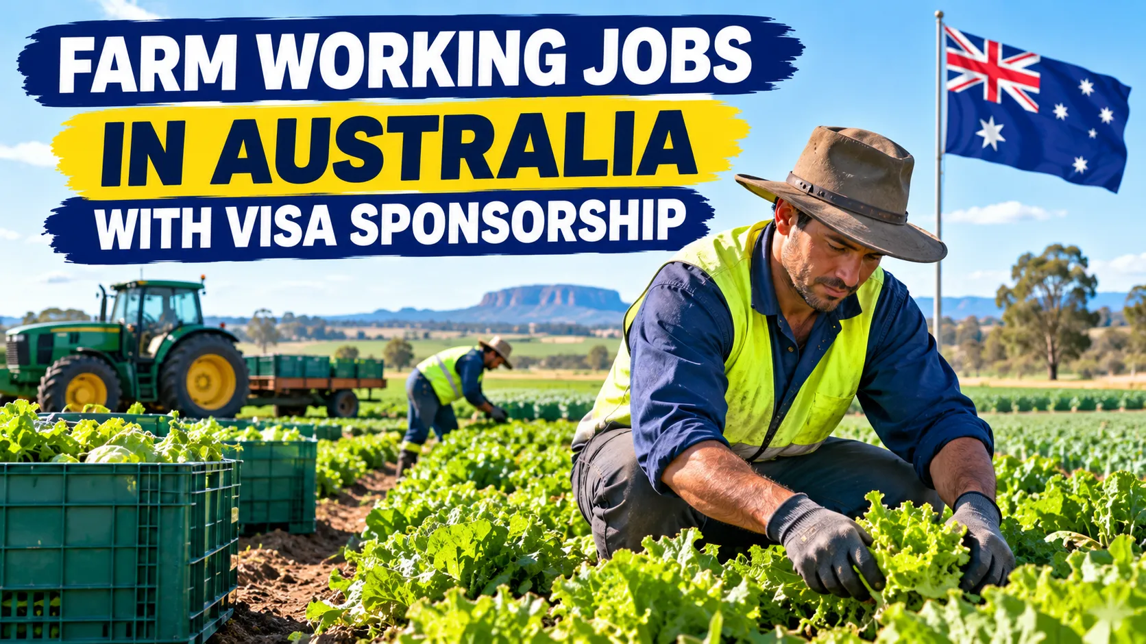 Farm Working Jobs in Australia with Visa Sponsorship