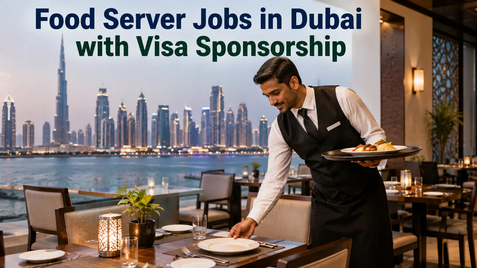 Food Server Jobs in Dubai with Visa Sponsorship