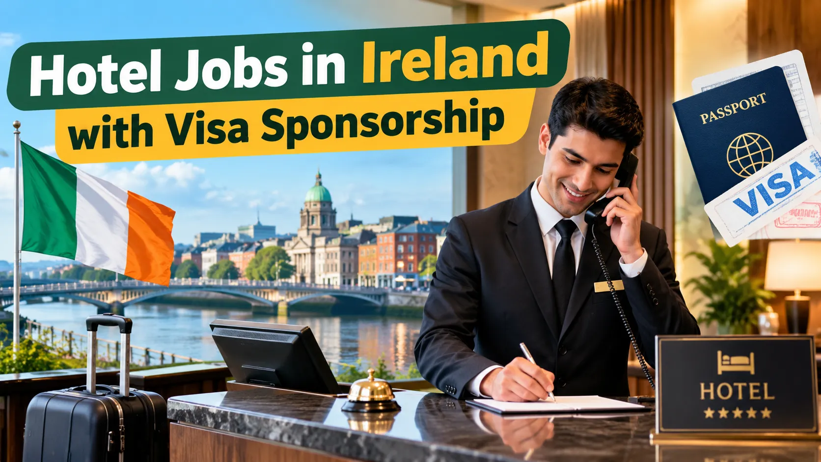 Hotel Jobs in Ireland with Visa Sponsorship