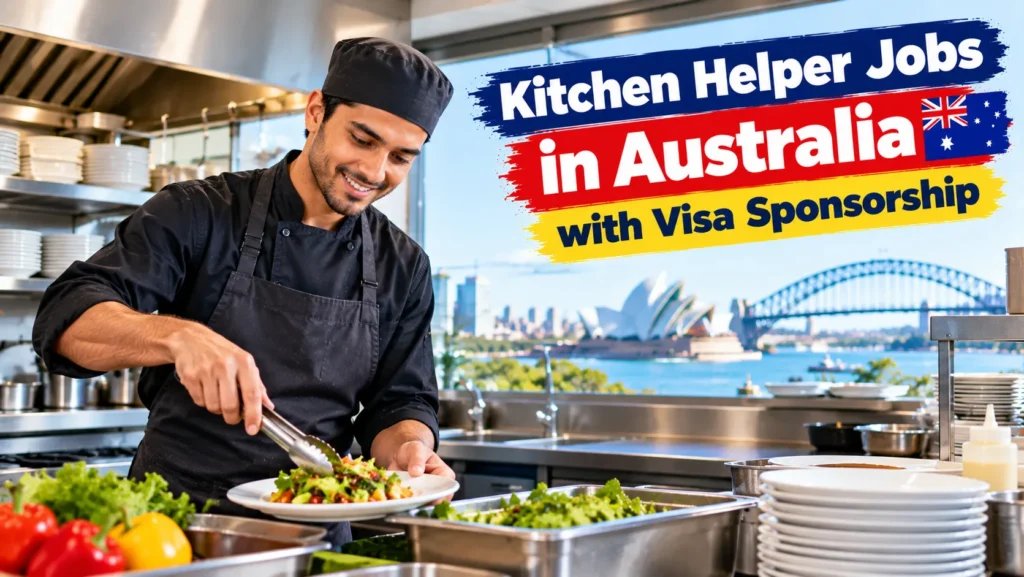 Kitchen Helper Jobs in Australia with Visa Sponsorship.