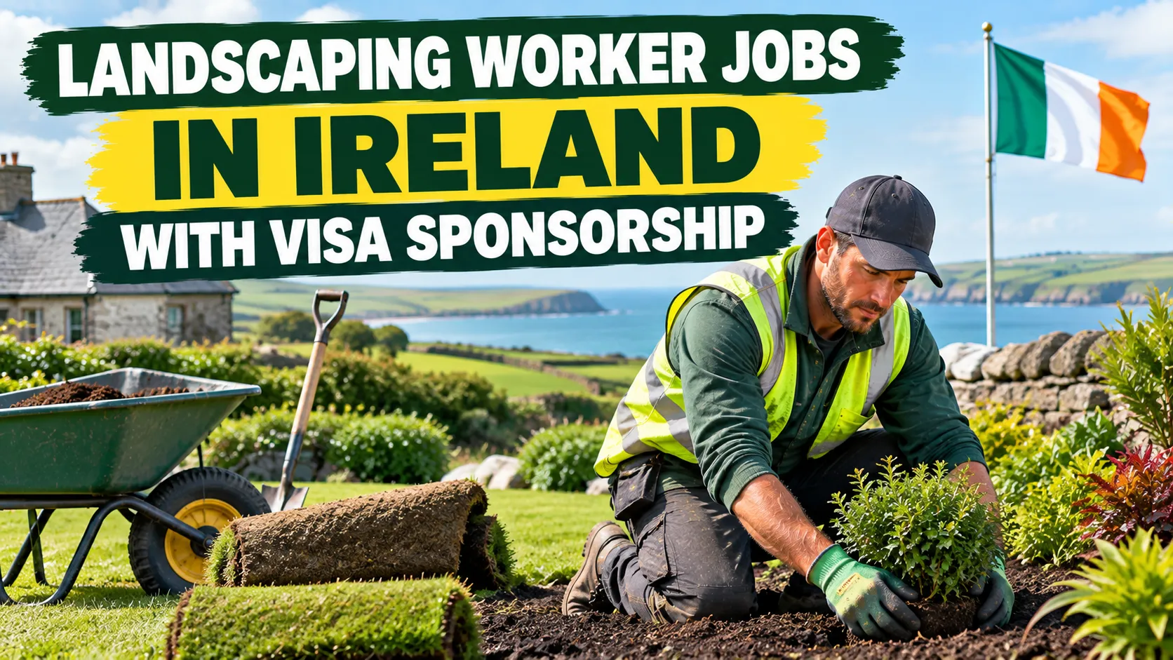 Landscaping Worker Jobs in Ireland with Visa Sponsorship 2026