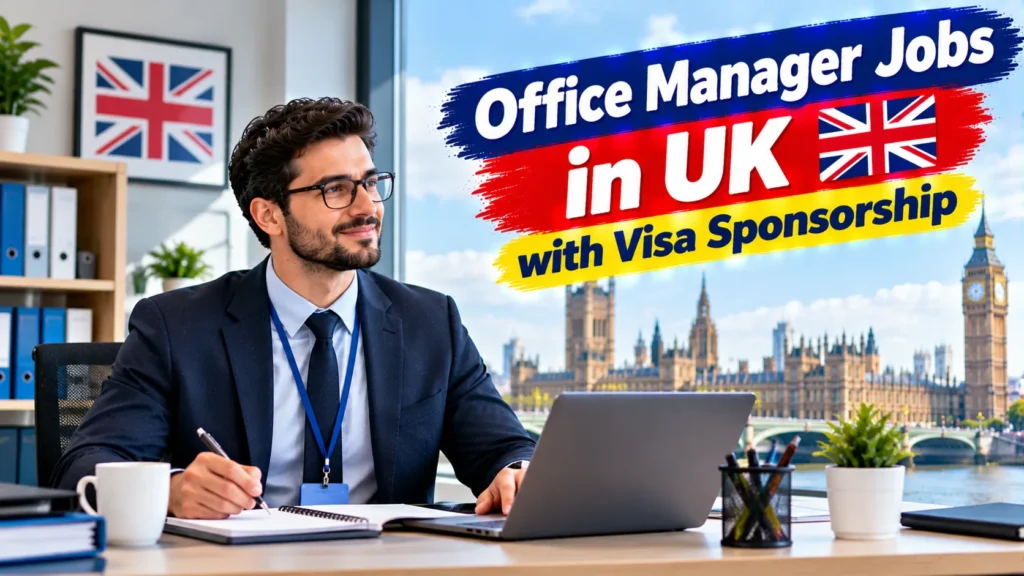 Office Manager Jobs in UK with Visa Sponsorship